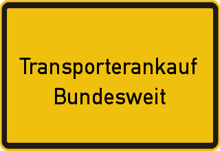 Transporter Ankauf Bundesweit