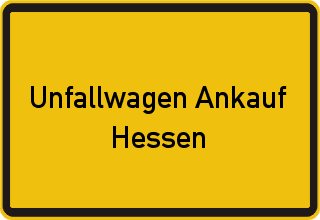 Unfallwagen Ankauf Hessen